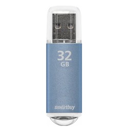 Флэш накопитель USB 32 Гб Smart Buy V-Cut (blue) (blue)