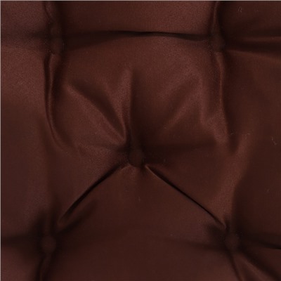 Набор подушек для стула непромокаемых 40х40см 2 шт, коричневый, файбер, грета хл20%, пэ80%
