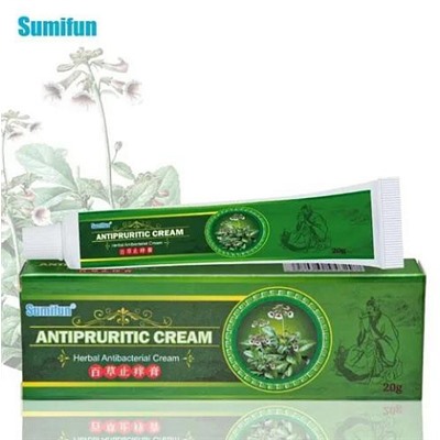 Крем Sumifun Antipruritic Cream Антибактериальный Крем от псориаза /экзем и шелушения 20 гр