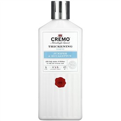 Cremo, Thickening Shampoo, No. 15, Juniper & Eucalyptus, 16 fl oz (473 ml)