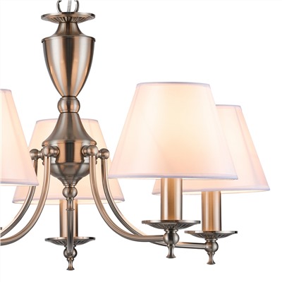 Подвесной светильник Escada 1144/5PL E14*40W Satin nickel