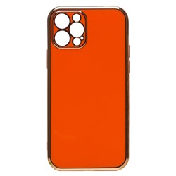 Чехол-накладка - SC301 для "Apple iPhone 12 Pro" (orange) (208144)