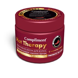 Маска для волос Compliment Hot Therapy, интенсивная, профилактика выпадения, 500 мл