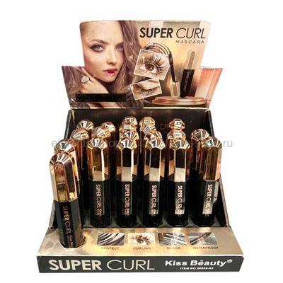 Тушь для ресниц Kiss Beauty Super Curl 12g