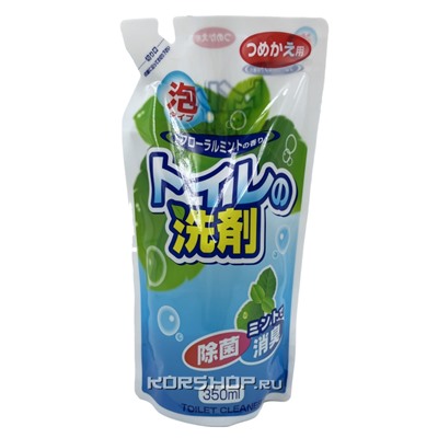 Пеномоющее средство для туалета Цветочный аромат My Toilet Cleaner Rocket Soap, Япония, 350 мл Акция
