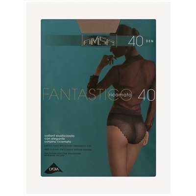 OMS-Fantastico 40 ажур трусики/2 Колготки OMSA Fantastico 40 ажур трусики