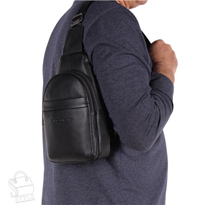 Рюкзак мужской кожаный 2126H black Heanbag