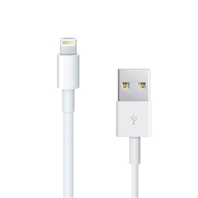 Кабель USB - Apple lightning ORG MD818  100см 2A (C) (white)