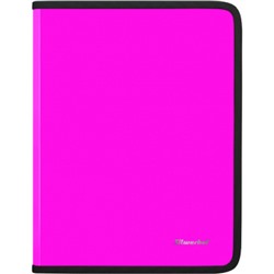 Папка для тетрадей А4 на молнии вокруг "Neon" розовая 671961 (1360498) SILWERHOF