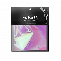 RuNail, Фольга с эффектом "Битое стекло", цвет: сиреневый (4см*100см) №3149