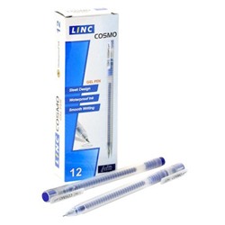 Ручка гелевая COSMO 0.5 мм синяя 300S/blue LINC