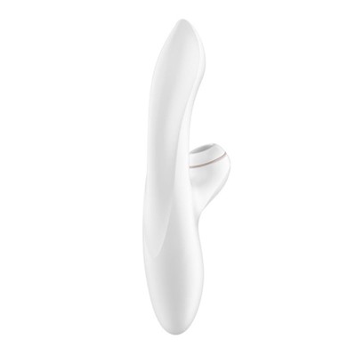 Вибромассажер с вакуумно-волновой клиторальной стимуляцией Satisfyer Pro + G-Spot - 22 см.