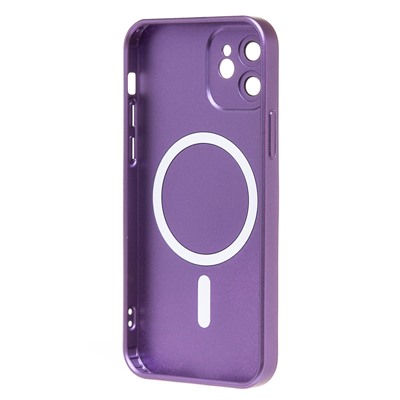 Чехол-накладка - SM020 Matte SafeMag для "Apple iPhone 12" (purple)