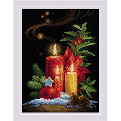 Набор для вышивания Риолис 2056 Рождественский свет, 18*24 см