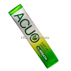 Жевательная резинка Зеленая мята ACUO Green Mint (подушечки) Lotte, Япония, 21 г