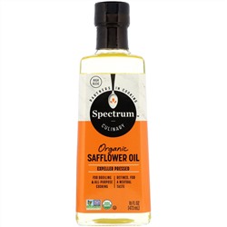 Spectrum Culinary, Органическое сафлоровое масло, высокая термостойкость, 16 жидких унций (473 мл)