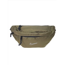 Поясная сумка из текстиля, цвет зеленый