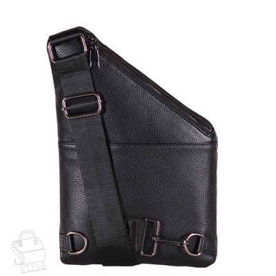 Рюкзак мужской кожаный 027H black Heanbag