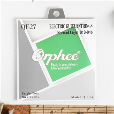 Струны для электрогитары Orphee QE27, 010-046