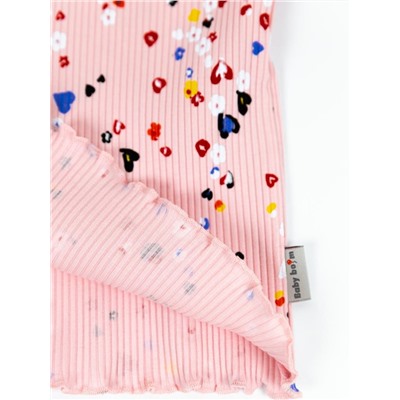 Комплект для девочки Baby Boom КД456/16-К Леопард мультиколор на розовом