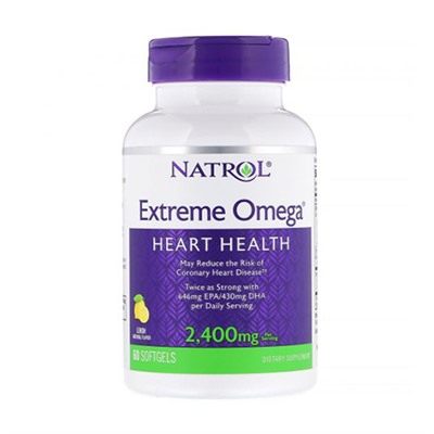 Omega-3 "Extreme" Natrol, 60 шт