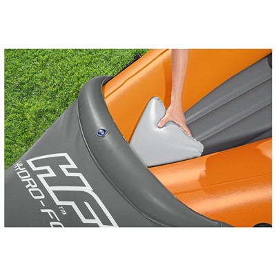 Байдарка Bestway Lite-Rapid X2 Kayak, двухместная, вёсла 218 см, до 160 кг, 321×100×48 см, 65077