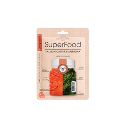 Estelare Superfood Икра лосося и Спирулина Тканевая маска для лица 25г