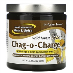 North American Herb & Spice, Chag-O-Charge, лесной чай, 90 г (3,2 унции)