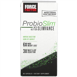 Force Factor, ProbioSlim + Next-Gen SLIMVANCE, 60 капсул