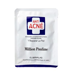Million Pauline, Увлажняющая тканевая маска для проблемной кожи ANTI-ACNE Mascarilla Hidratante Para Controlar el Acne (30ml)