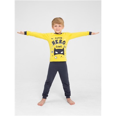 Пижама для мальчика Cherubino CWKB 50138-30 Желтый