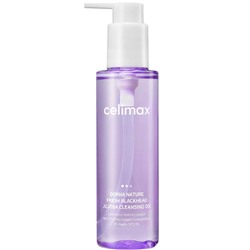 Celimax Гидрофильное масло от чёрных точек 150мл Derma Nature Fresh Blackhead Jojoba Cleansing Oil