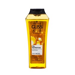 Шампунь для волос Gliss Kur Oil Nutritive, для длинных секущихся волос, 250 мл
