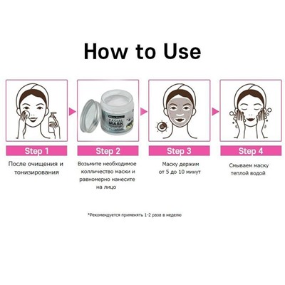 Маска для лица Facial Mask Pore-Tightning