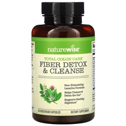 NatureWise, Fiber Detox & Cleanse, 60 Vegetarian Capsules