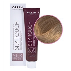 OLLIN SILK TOUCH 10/73 светлый блондин коричнево-золотистый 60 мл Безаммиачный стойкий краситель д/в