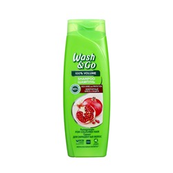 Шампунь Wash&Go с экстрактом граната для окрашенных волос, 360 мл
