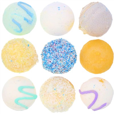 Fizz & Bubble, Шипучие шарики для ванной с эффектом СПА, 340 г