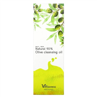 Elizavecca, Milky-Wear, Natural 90 % Oilve Cleansing Oil, 10.14 fl oz (300 ml)