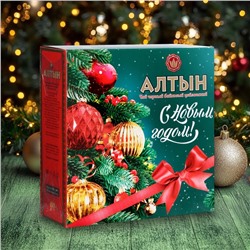 Чай чёрный "Алтын. Золотые шары", 200 г, Новый год