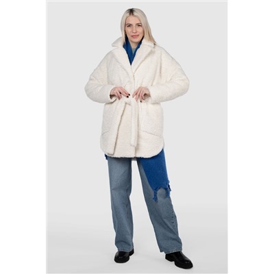 02-3196 Пальто женское утепленное (пояс)