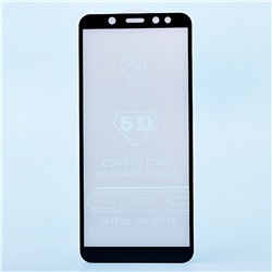Защитное стекло Full Screen Activ Clean Line 3D для "Samsung SM-A600 Galaxy A6 2018" (black)