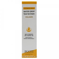 Антивозрастной крем для лица с коллагеном Water Drop Tone Up Cream Jigott, Корея, 50 мл Акция