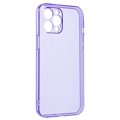 Чехол-накладка - SC344 для "Apple iPhone 12 Pro Max" (transparent/violet) (232049)