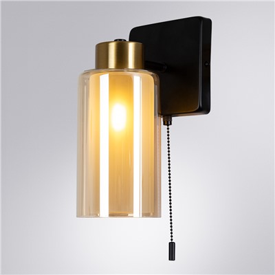 Бра Arte Lamp LEO A7027AP-1BK