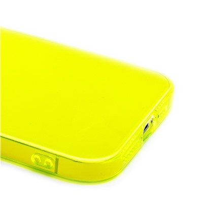 Чехол-накладка - SC344 для "Apple iPhone 13 Pro Max" (transparent/yellow) (232031)