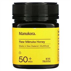 Manukora, Raw Manuka Honey, 50+ MGO, 8.82 oz (250 g)