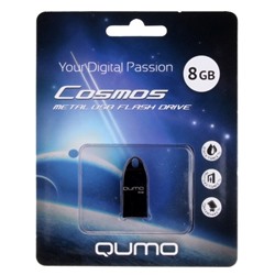 Флэш накопитель USB  8 Гб Qumo Cosmos (silver)