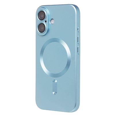 Чехол-накладка - SM020 Matte SafeMag для "Apple iPhone 16" (light blue) (234701)