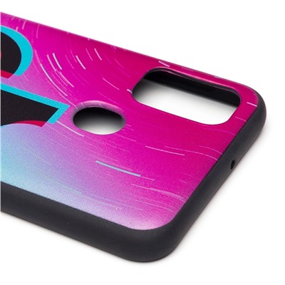 Чехол-накладка - SC220 для "Samsung SM-M215 Galaxy M21/SM-M307 Galaxy M30s" (001) (pink/turquoise)